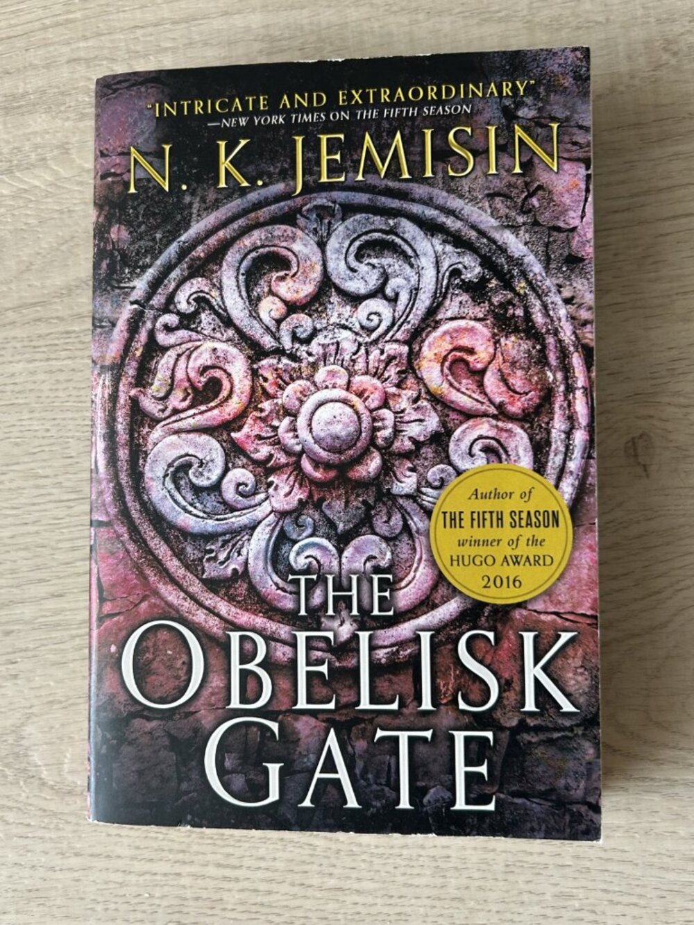 The Obelisk Gate- N.K. Jemisin; paperback